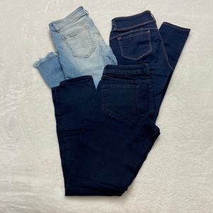 BUNDLE of THREE PAIRS of JEANS